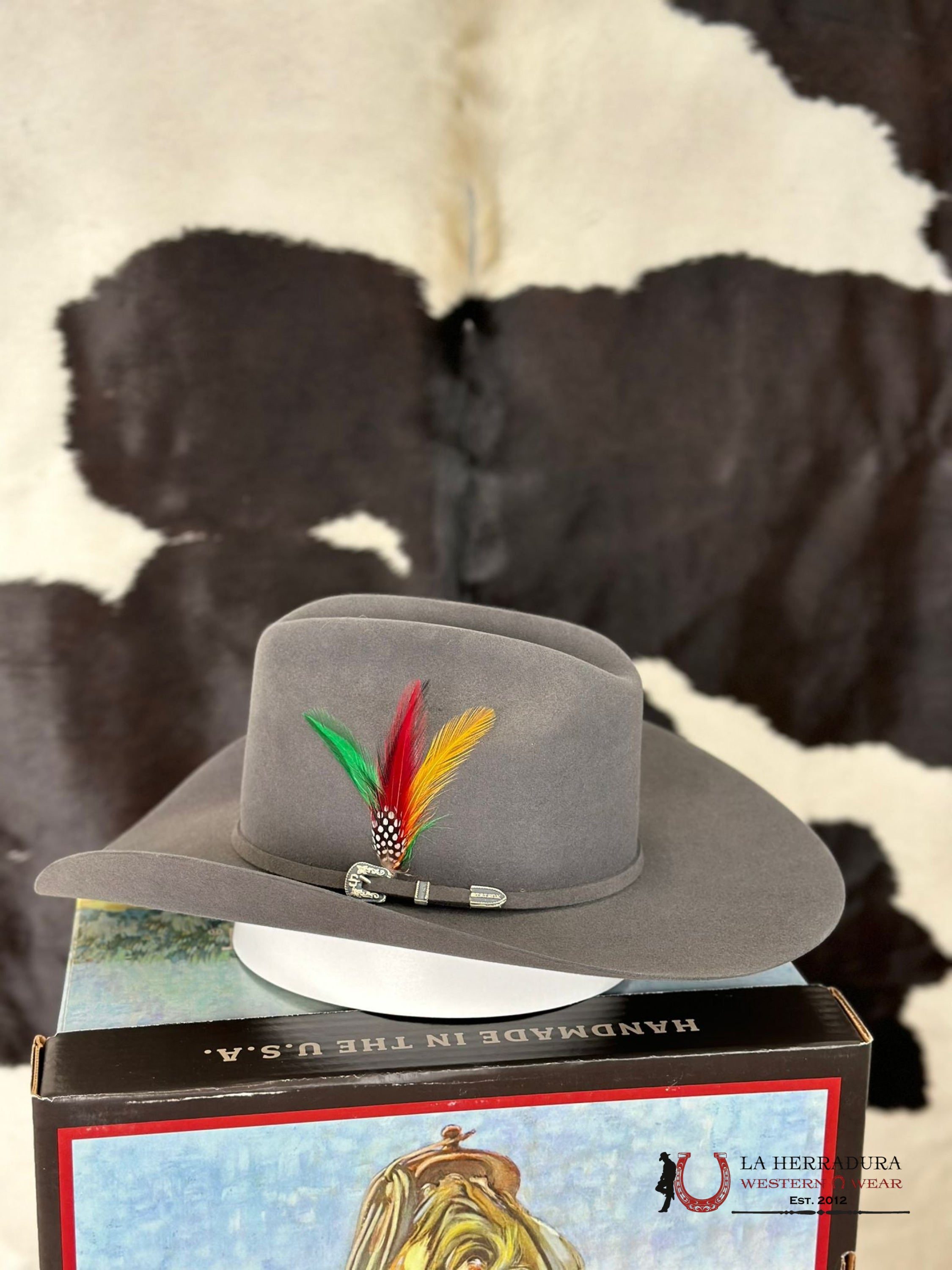 Stetson Skyline 6X Granite Grey Tejana