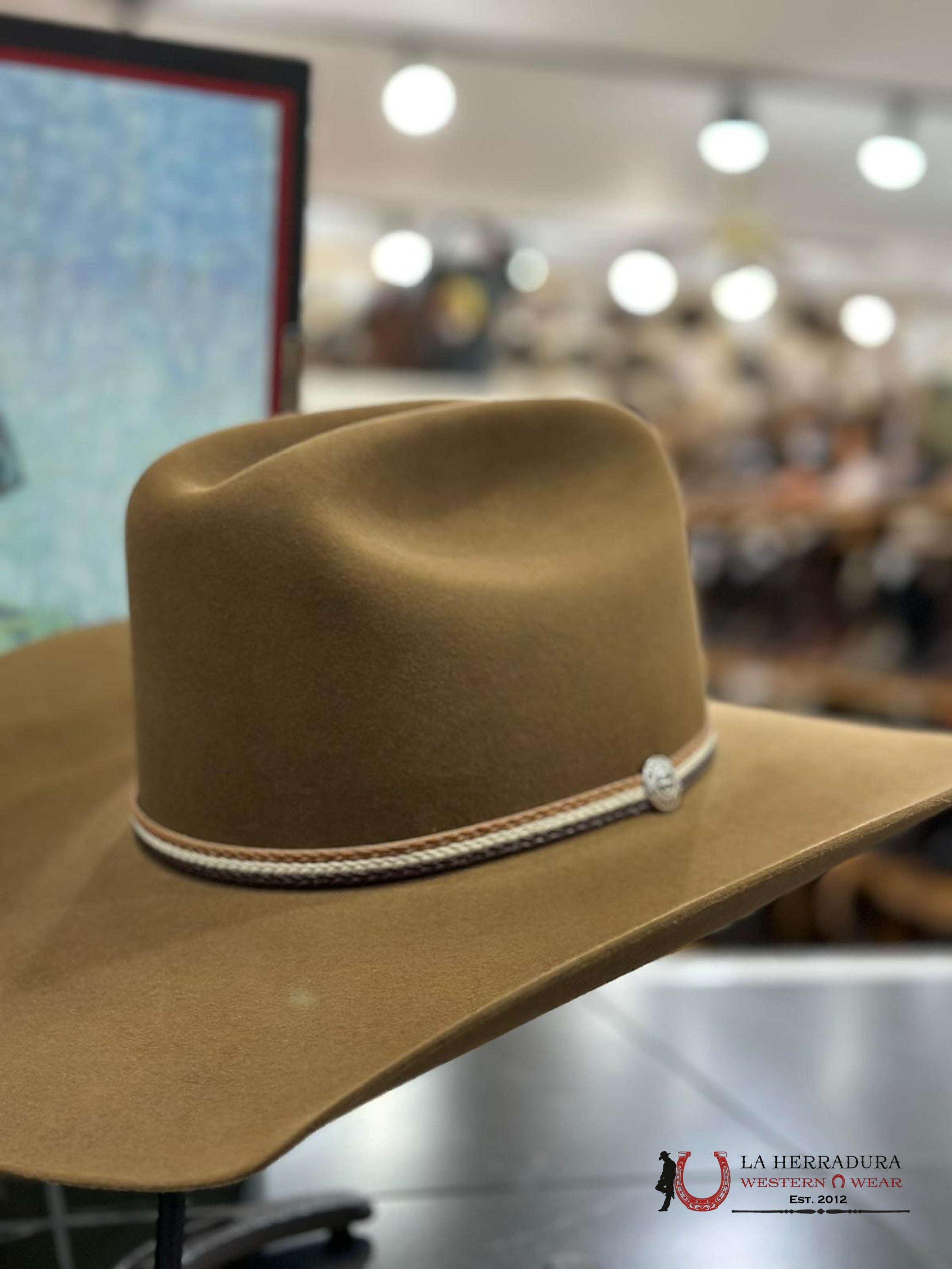 Stetson Hobbs 6X Chestnut Tejana