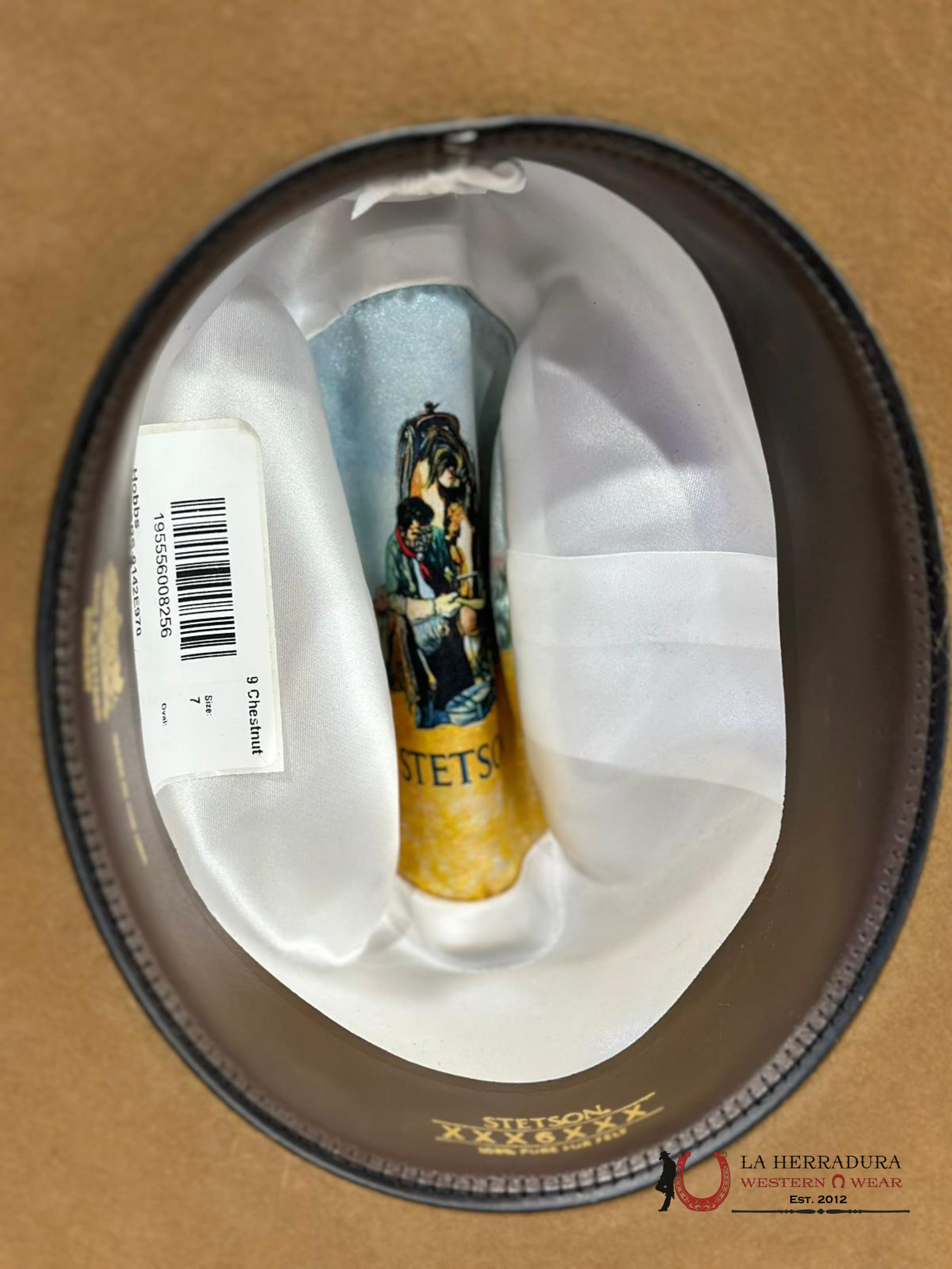 Stetson Hobbs 6X Chestnut Tejana