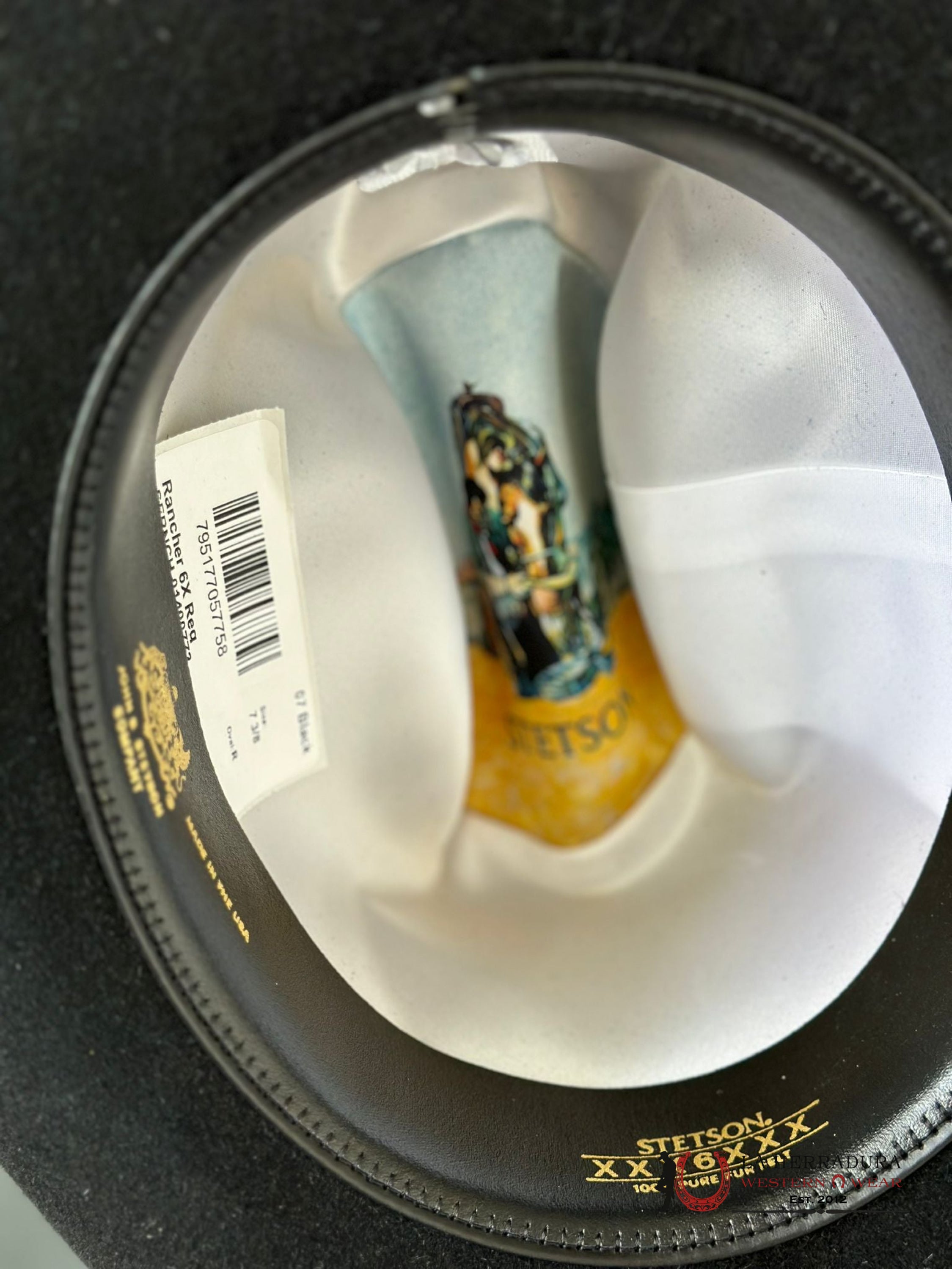 Stetson Rancher 6X Negro Tejana