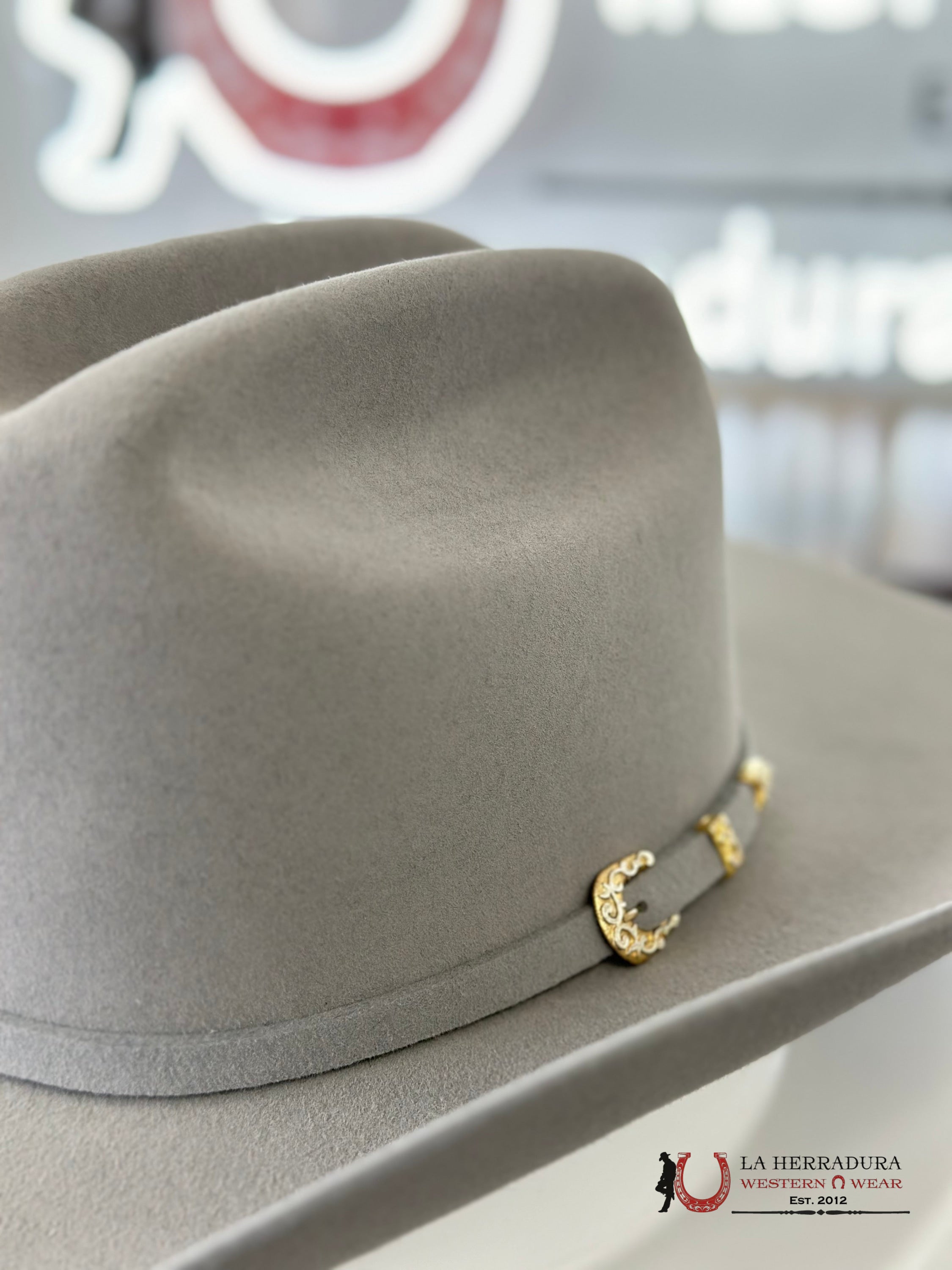 Stetson 6X Palacio Ii Mist Grey Tejana