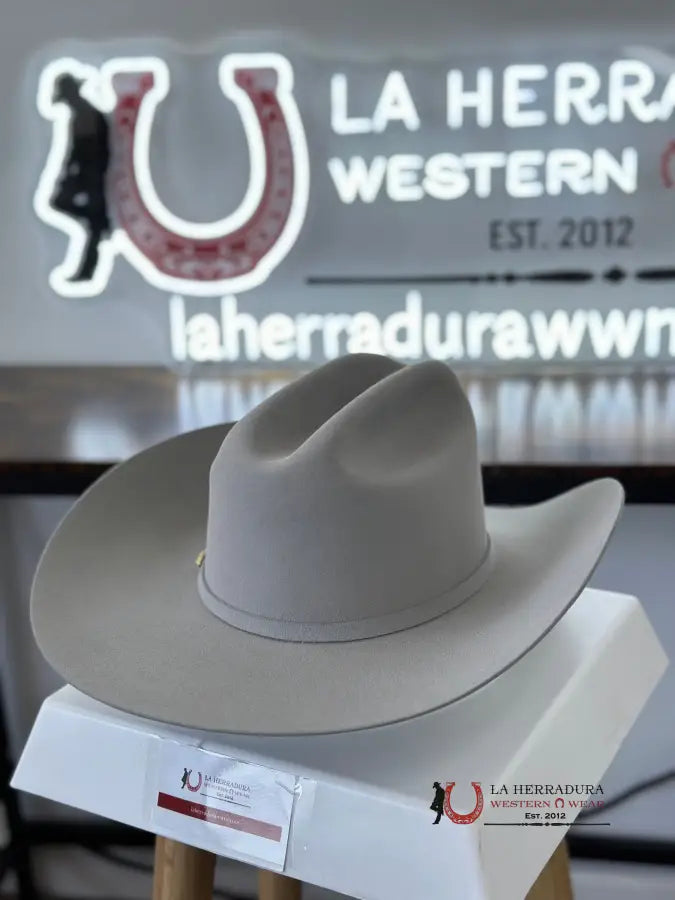 Stetson 6X Palacio Ii Mist Grey Tejana