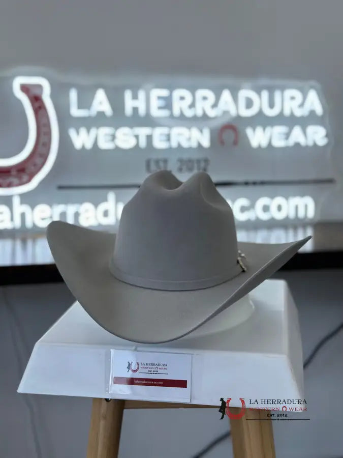 Stetson 6X Palacio Ii Mist Grey Tejana