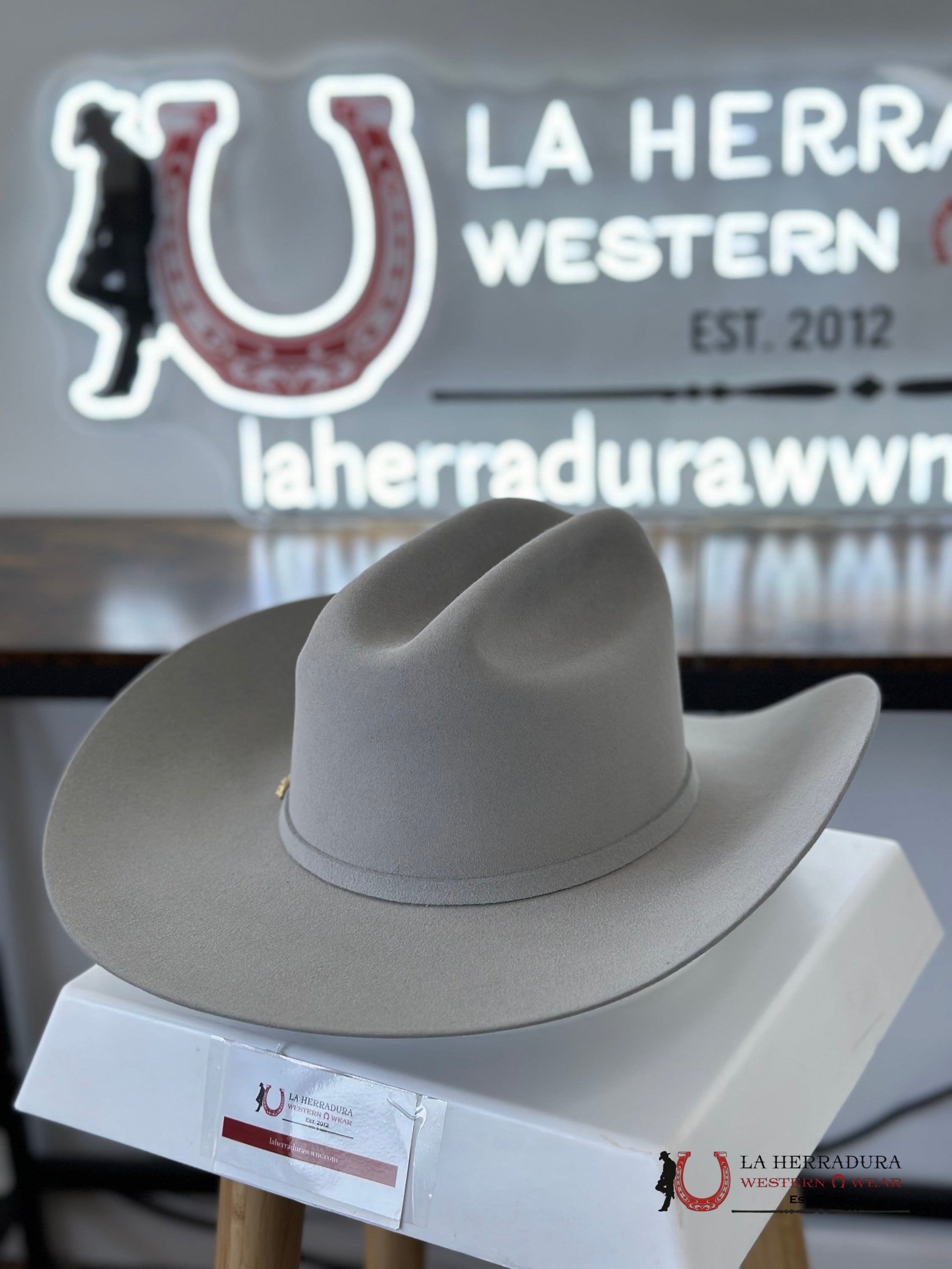 Stetson 6X Palacio Ii Mist Grey Tejana