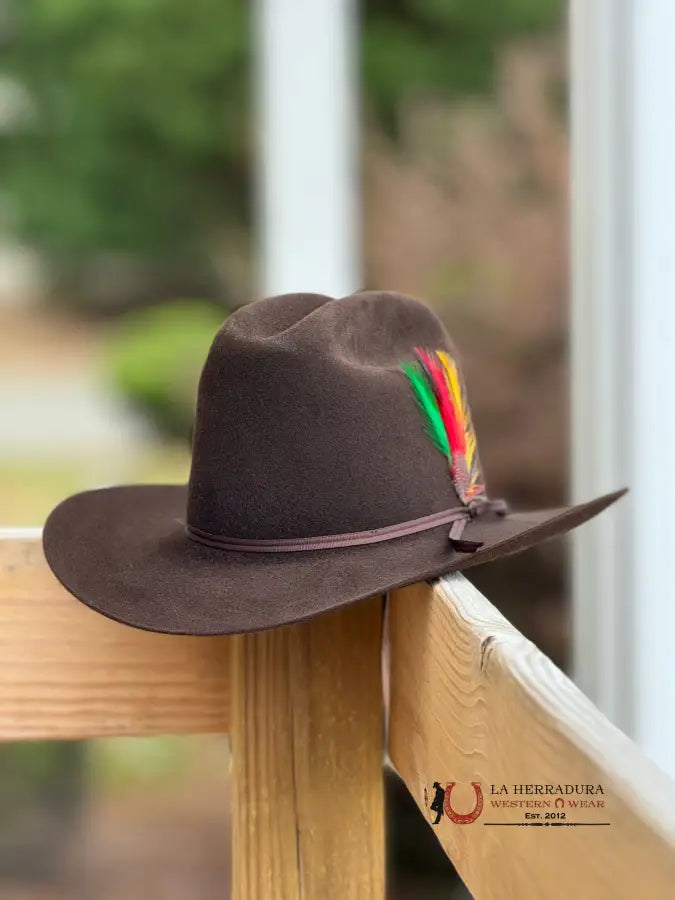 Stetson 6X Rancher Copa Alta Chocolate Tejana