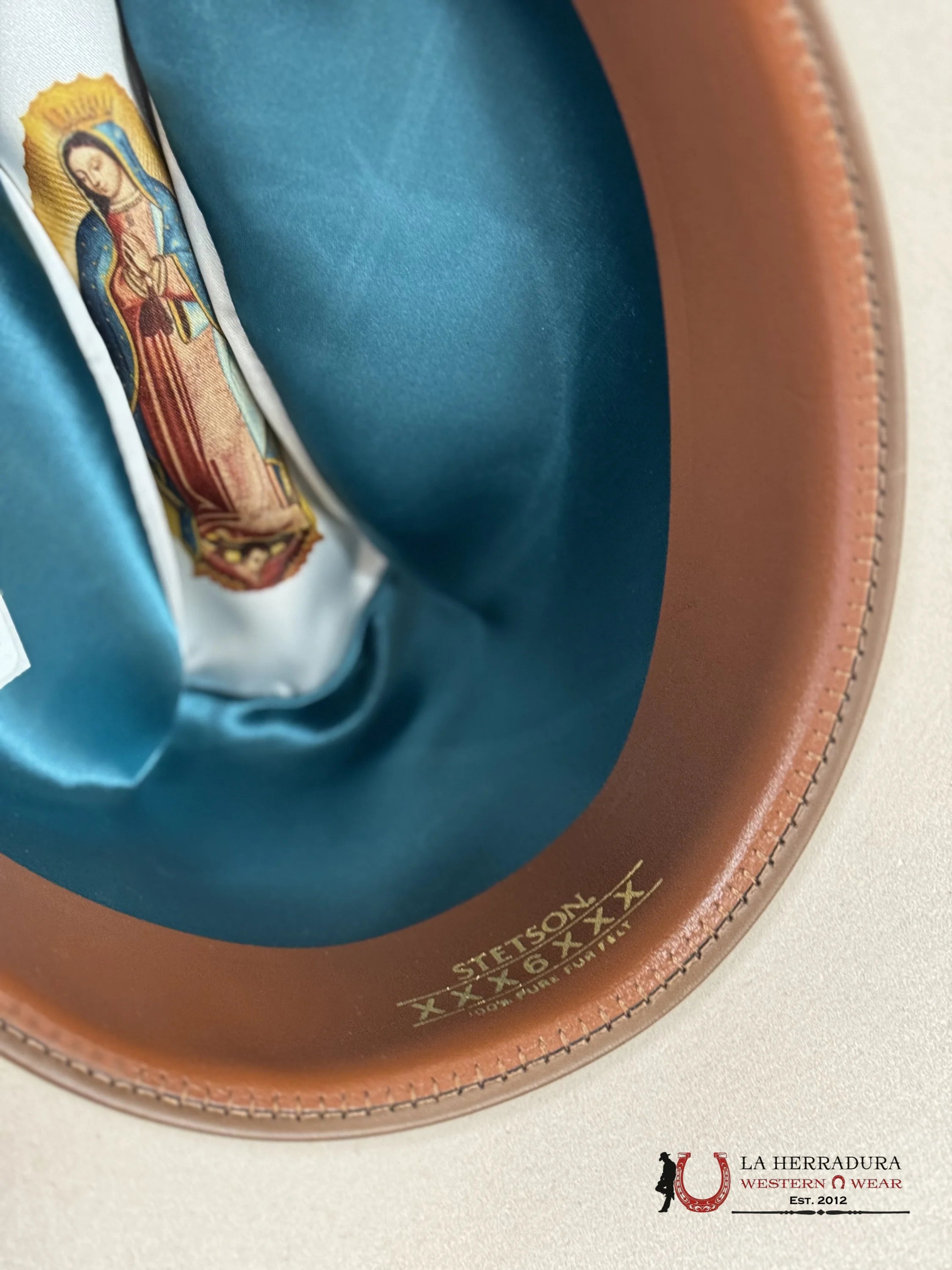 Stetson Guadalupana 6X Silver Belly Tejana