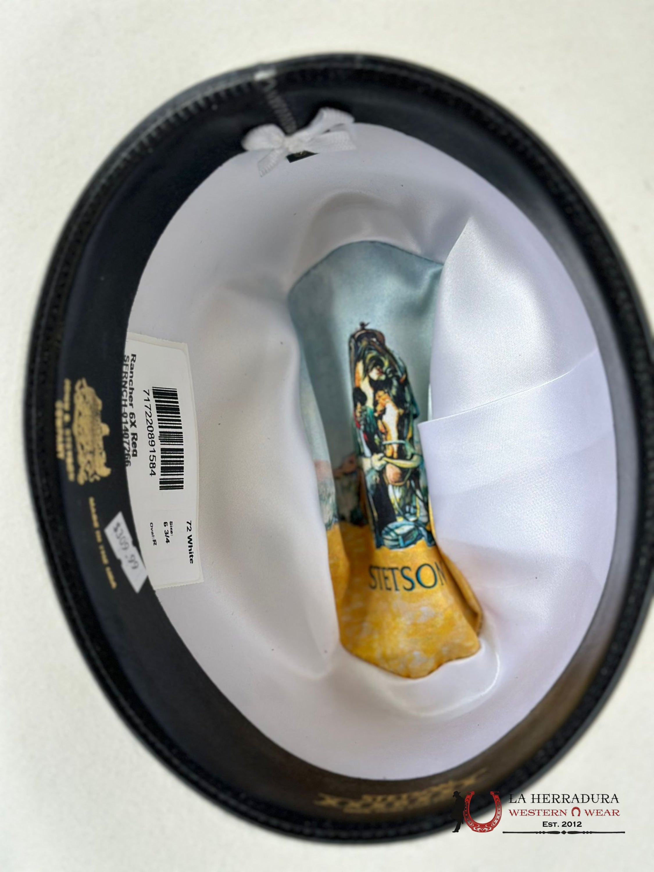 Stetson Rancher 6X White Tejana