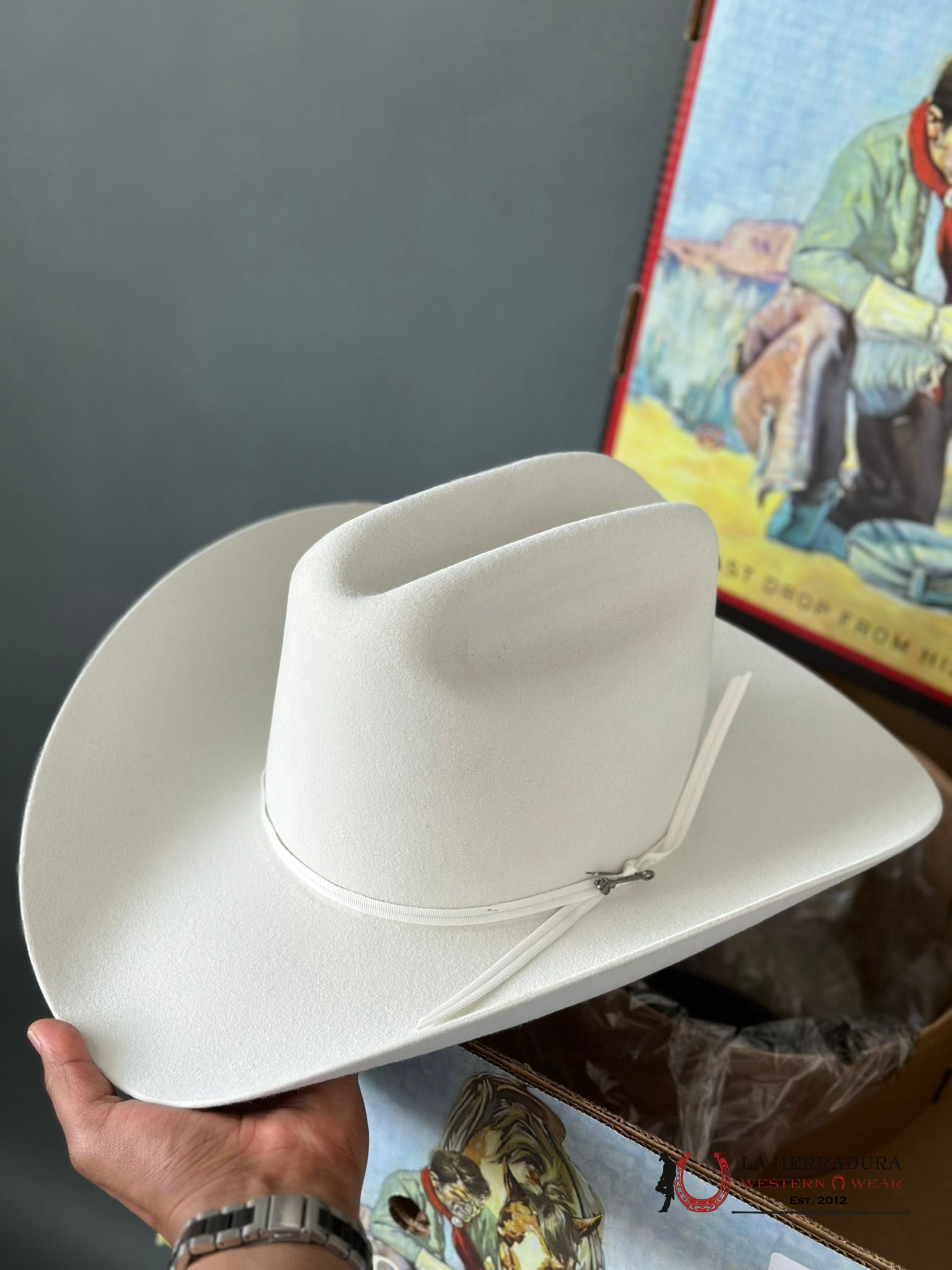 Stetson Rancher 6X White Tejana