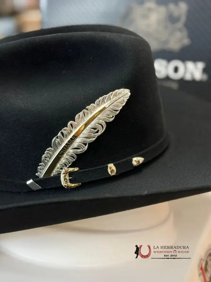 Stetson Cowboy Hat El Patron 30X Black Tejana