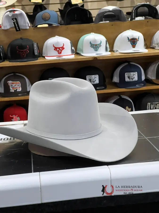 Stetson Cowboy Hat El Patron 30X Mist Grey Tejana