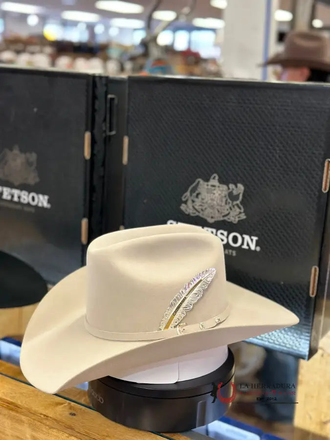 Stetson Cowboy Hat El Patron 30X Silver Belly Tejana