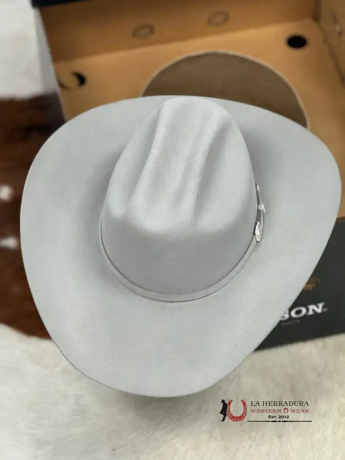 Stetson Cowboy Hat Shasta 10X Mist Grey Tejana