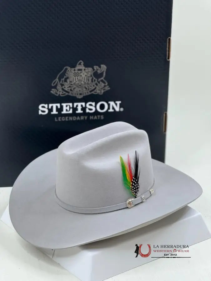 Stetson Cowboy Hat Shasta 10X Mist Grey Tejana