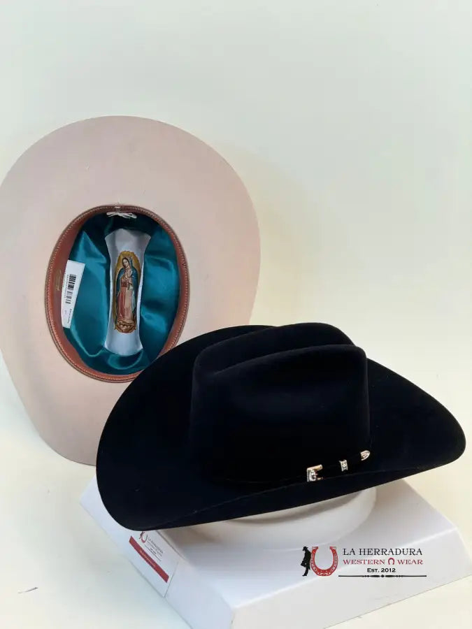 Stetson Guadalupana 6X Negro Tejana