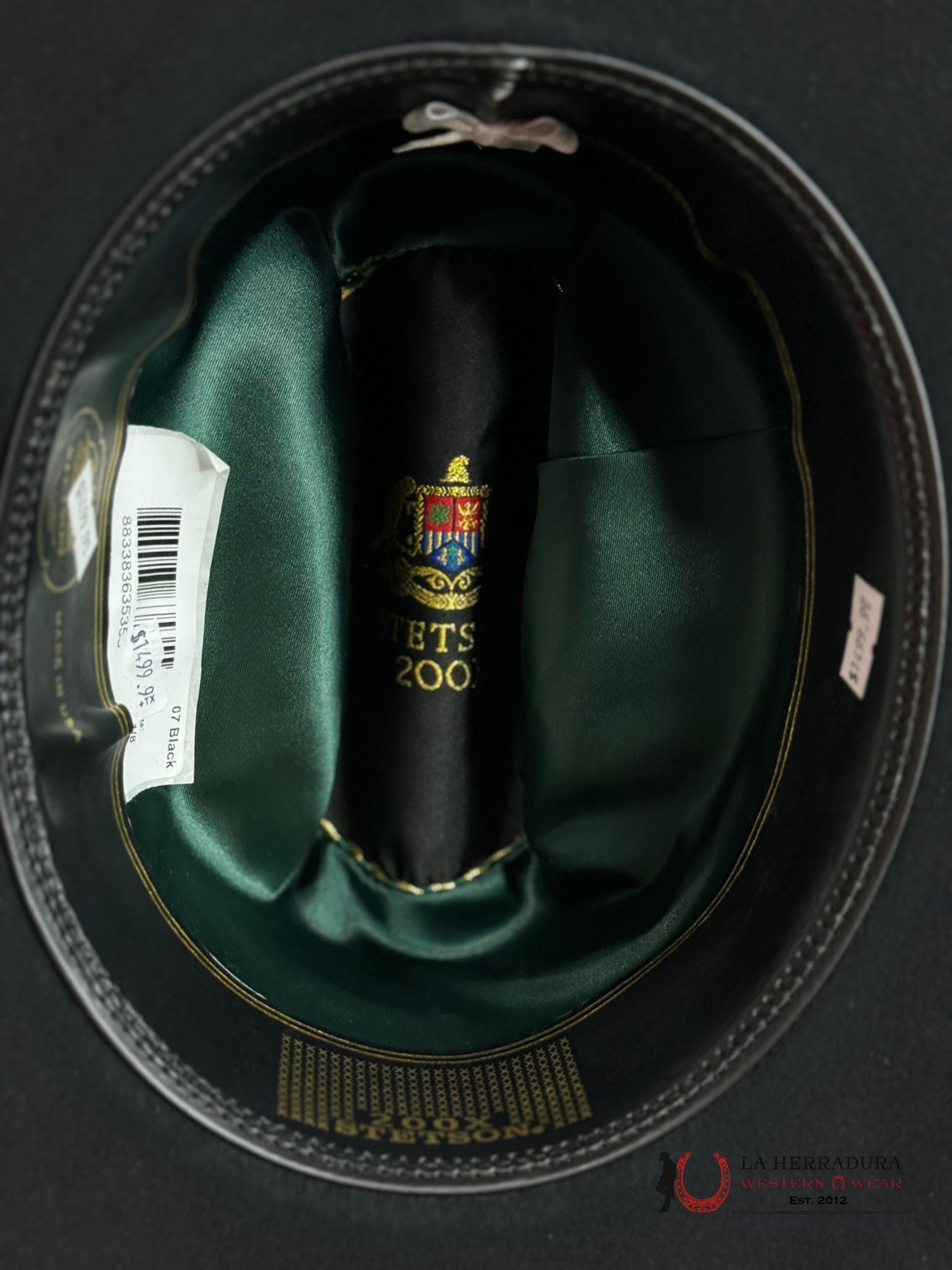 Stetson 200X La Corona Black Tejana