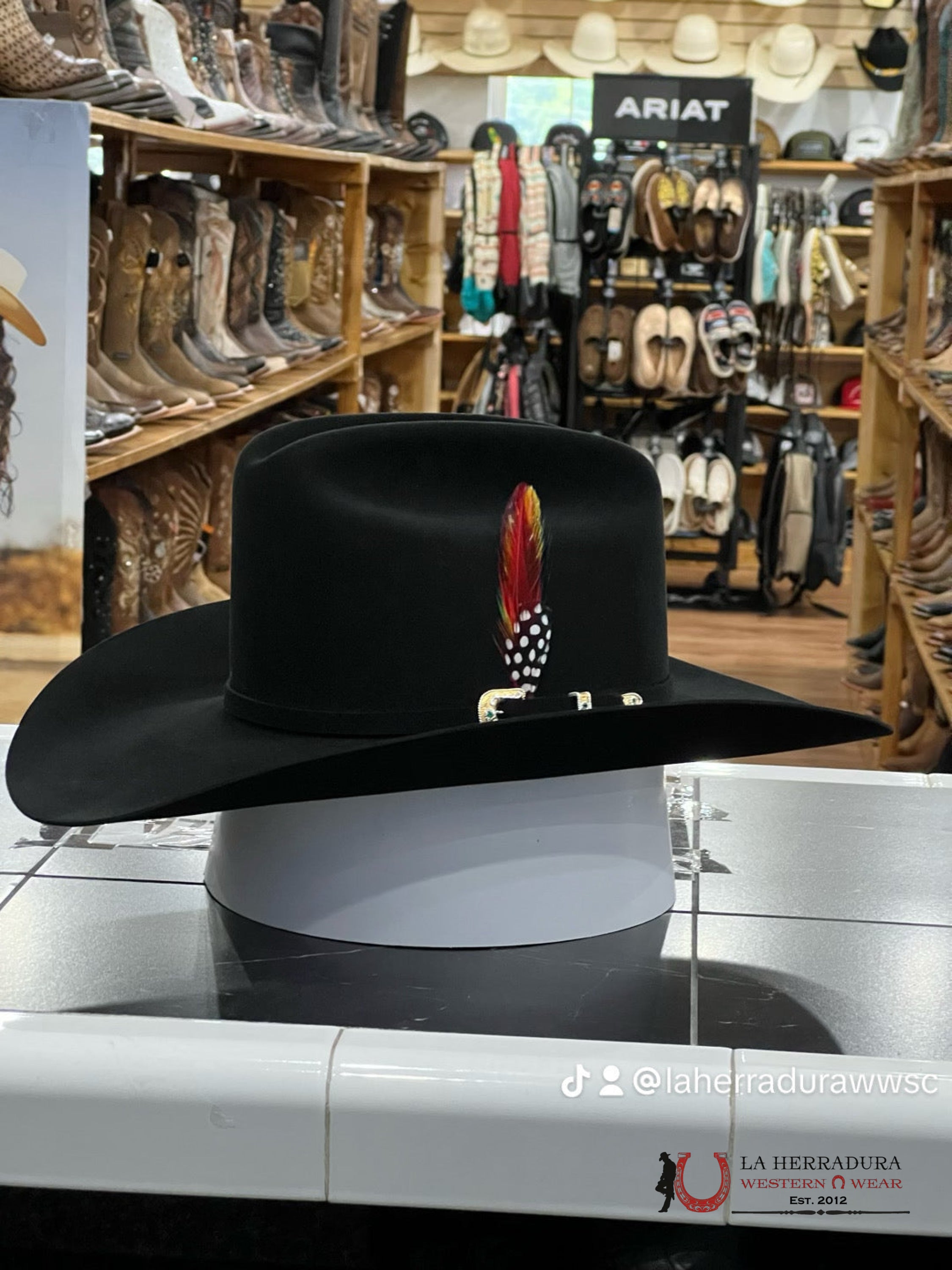 Stetson 200X La Corona Black Tejana