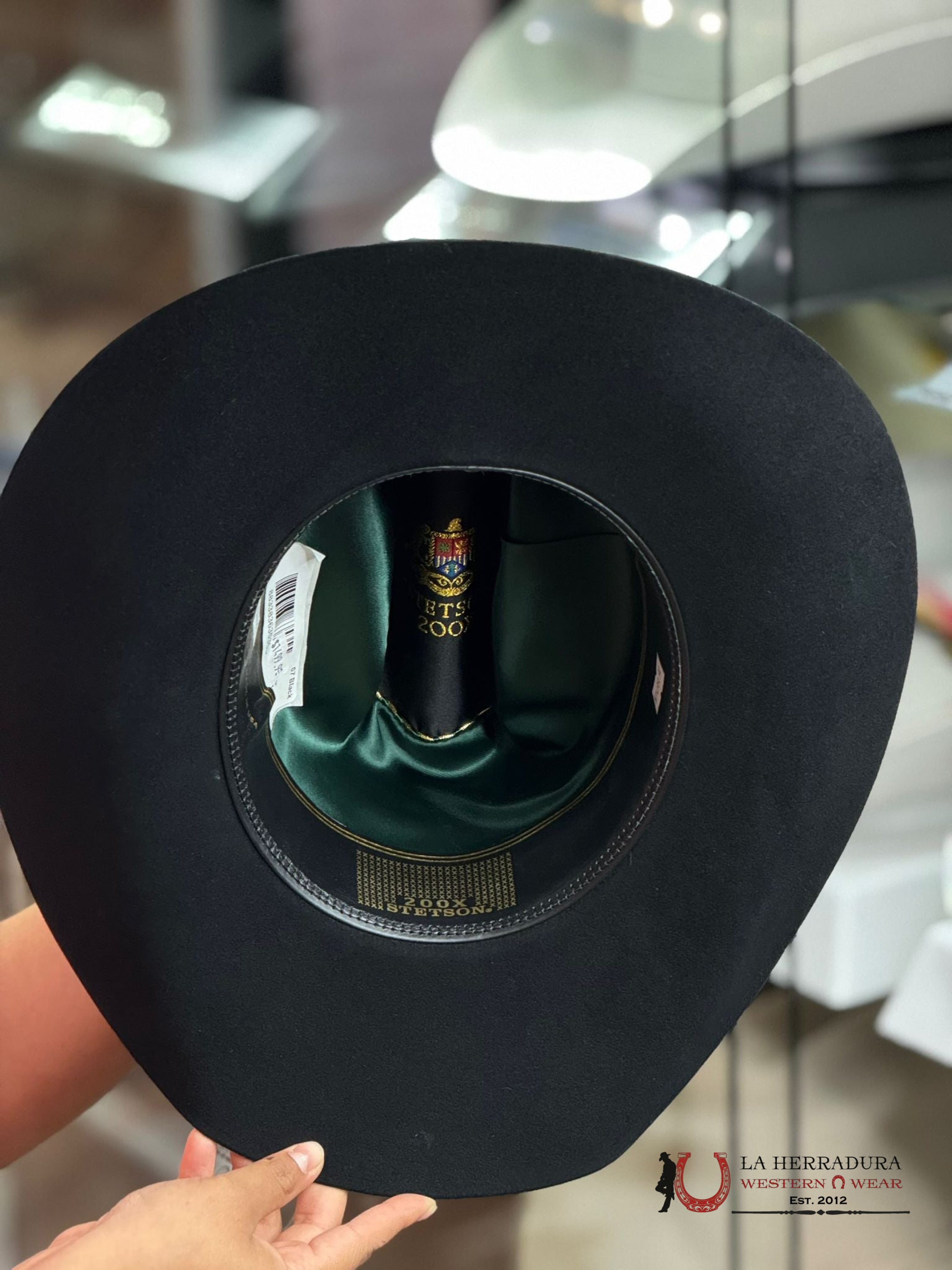 Stetson 200X La Corona Black Tejana