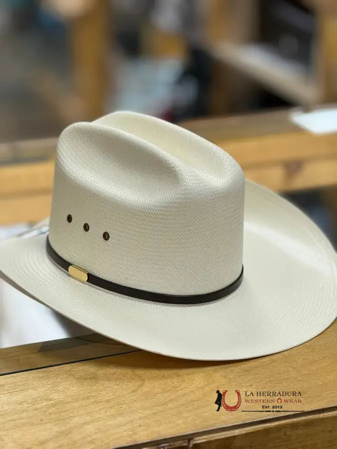 Stetson Maddock Natural 10X Straw Hat Tejana