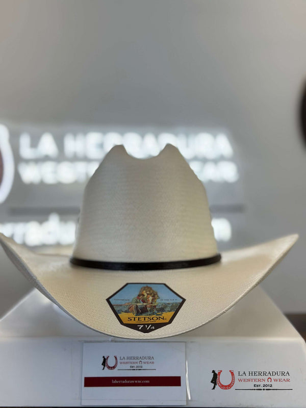 SOMBRERO DE PAJA STETSON MADDOCK NATURAL 10X