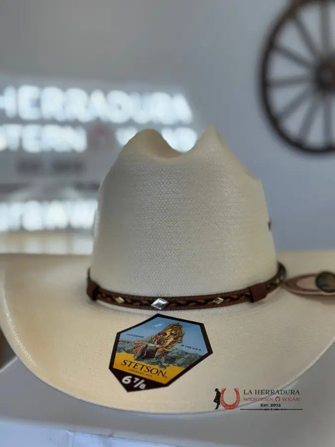 Stetson Ocala Natural 10X Straw Hat Tejana