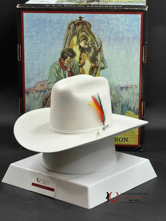 Stetson Rancher 6X White Tejana