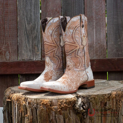 TANNER MARK BOTAS DE PIEL DE VACA CON PELO PARA HOMBRE EVEREST MIEL SUPERIOR TM205580