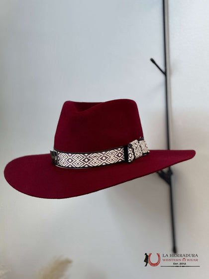 TEXANA TWISTER LDS PINCHED FRONT RED