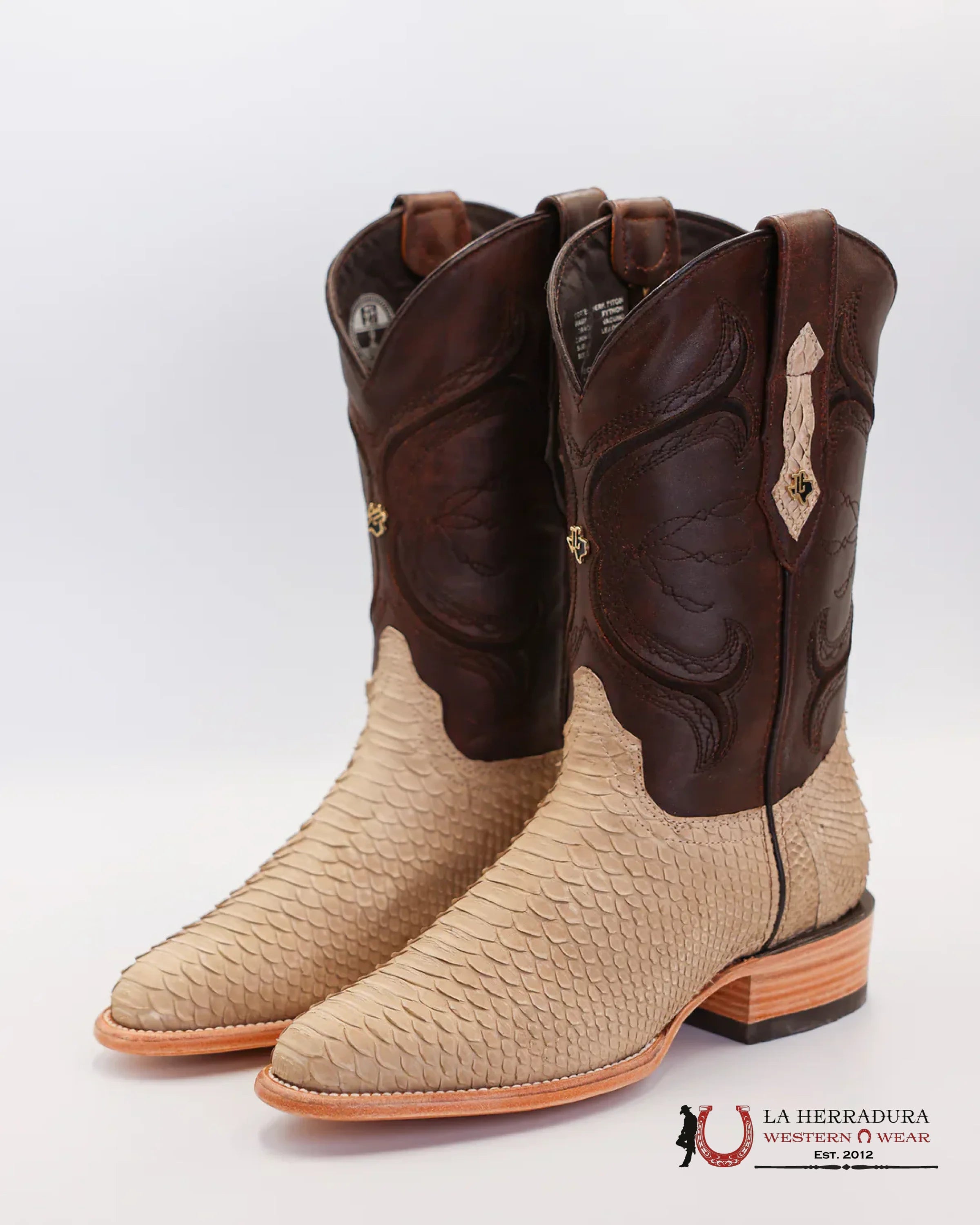 TEXAS COUNTRY MEN PYTHON CAPPUCCINO- 4258