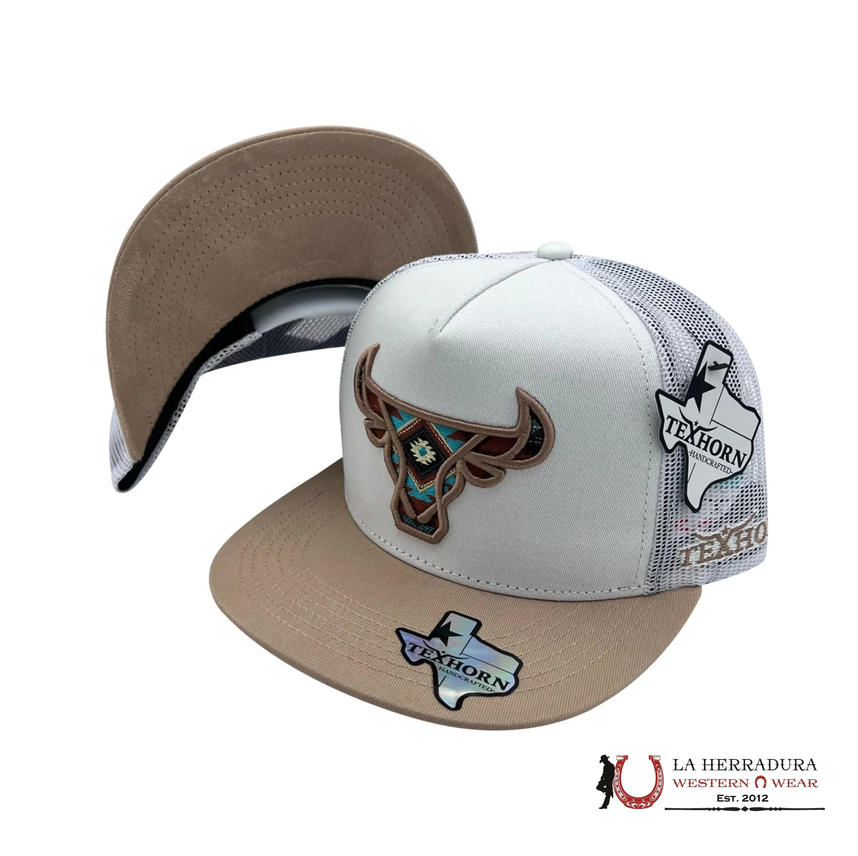 TEXAS HORN CAP TAN.3 KIDS