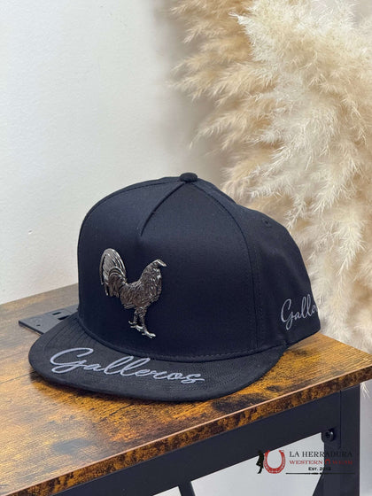 TEXAS RANCH BLACK Style 001 Galleros hat