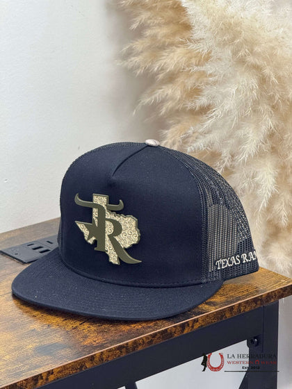 TEXAS RANCH BLACK Style 002 dorado hat