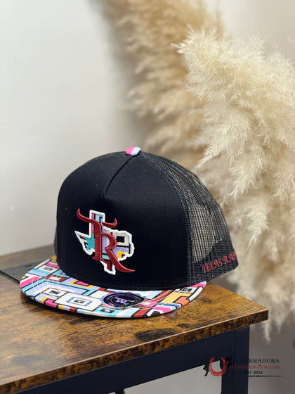 TEXAS RANCH BLACK Style 010 multicolores hat