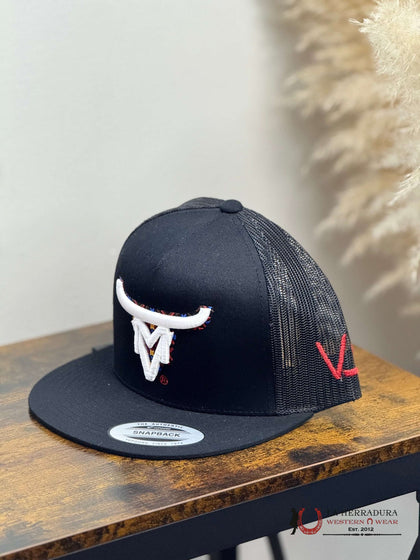 TEXAS RANCH BLACK Style 014 blanca hat