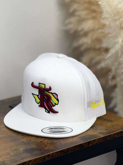 TEXAS RANCH white Style 019 guinda hat