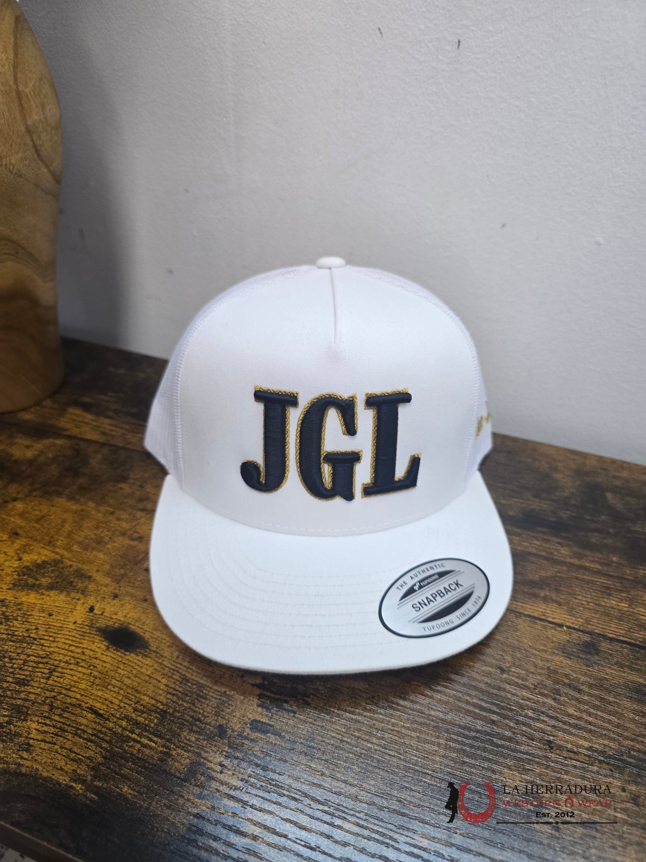TEXAS RANCH WHITE Style 026 JGL black hat CAPS MENS GORRAS HOMBRES