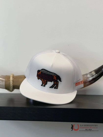 TEXAS RANCH white Style 06 Bisonte negro