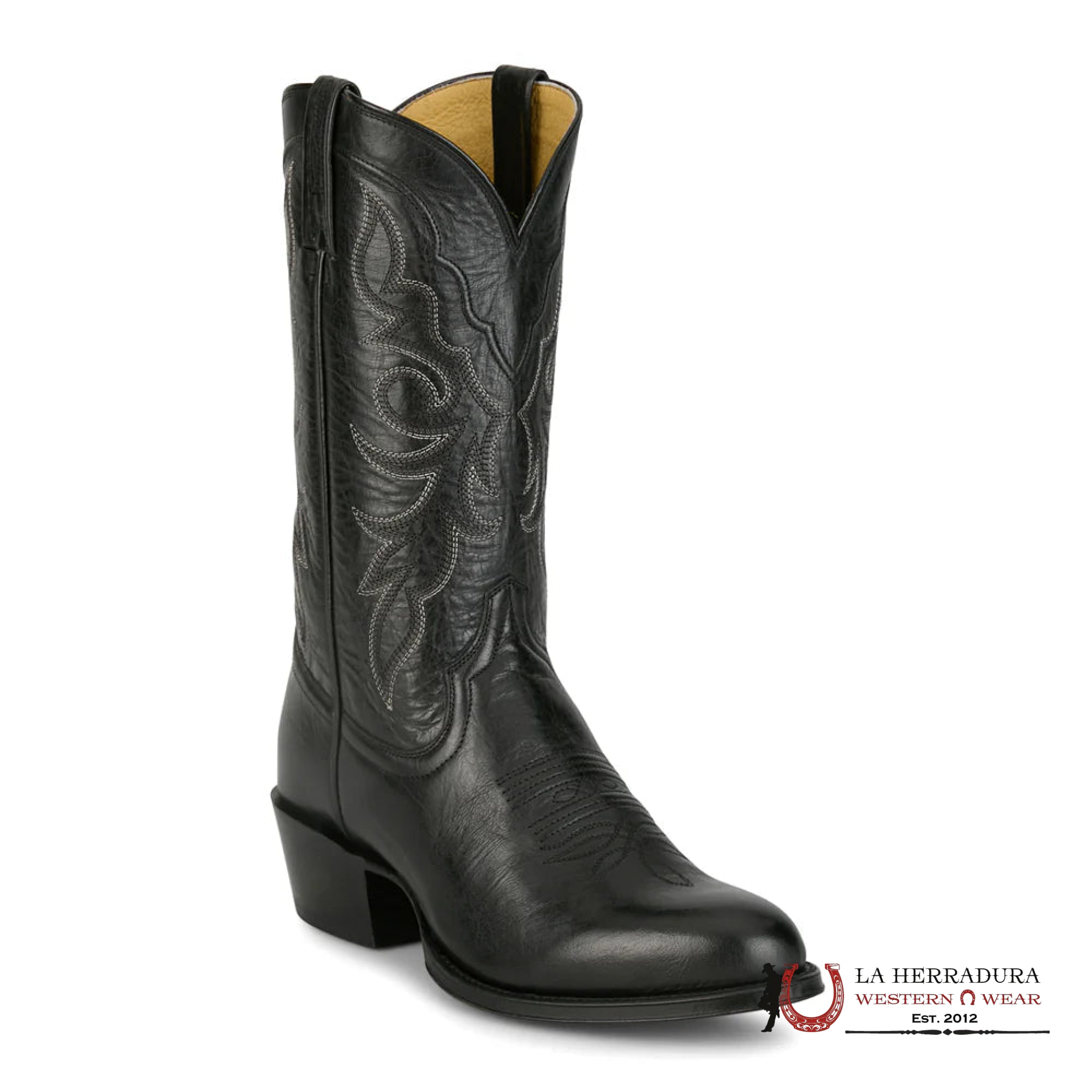 TONY LAMA MARCO BLACK GOAT #DR3055 BOTAS HOMBRES