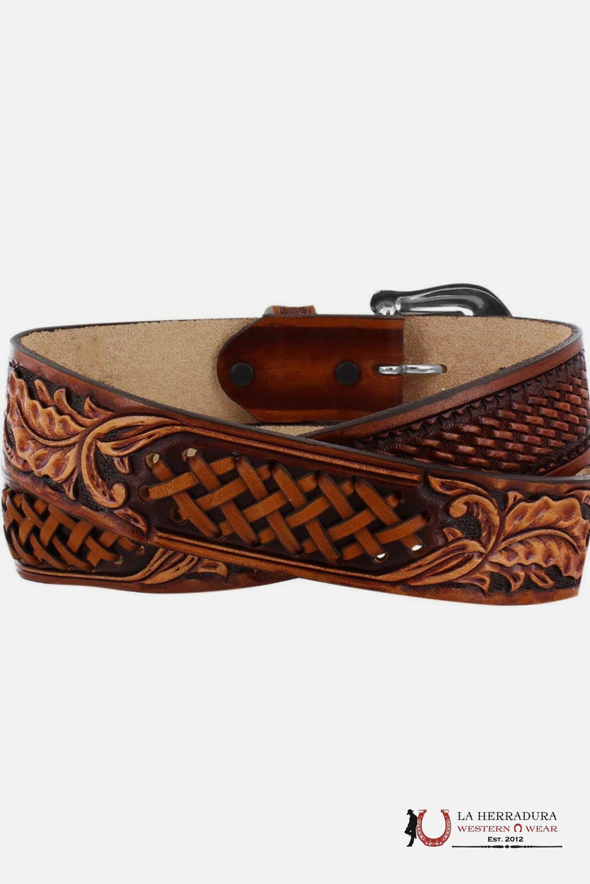 Tony Lama Mens Belt Coronado- C42704 CINTURONES HOMBRES