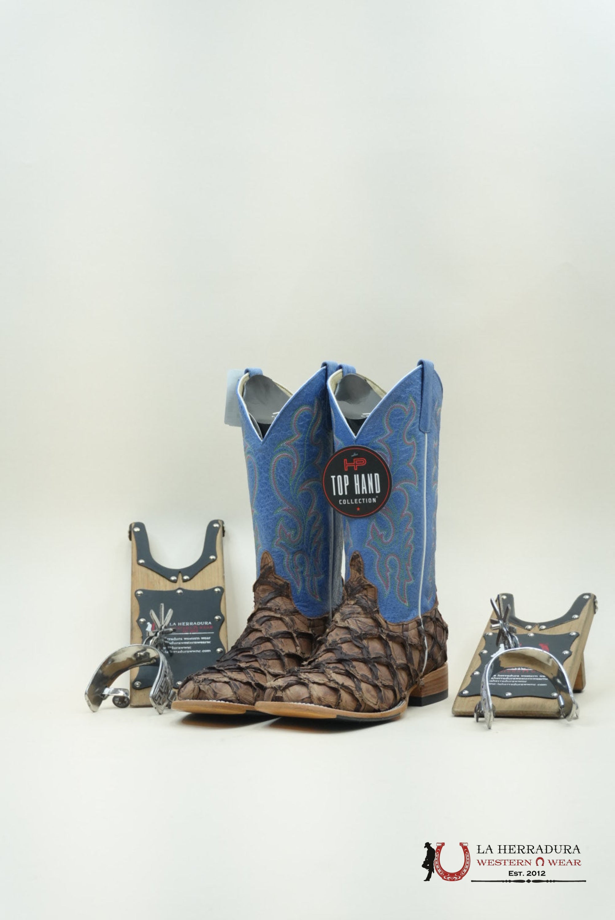 Horse Power Cigar Matte Big Bass Royal Blue Sinsation Botas Hombres