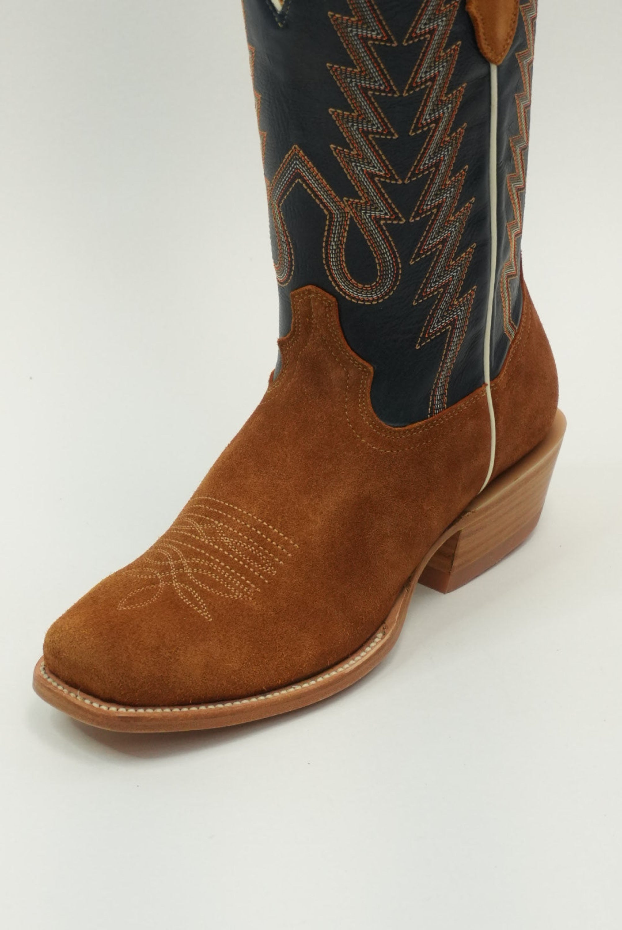 TORO SENTADO GAMUZA ALMOND/BILLY CALF NAVY