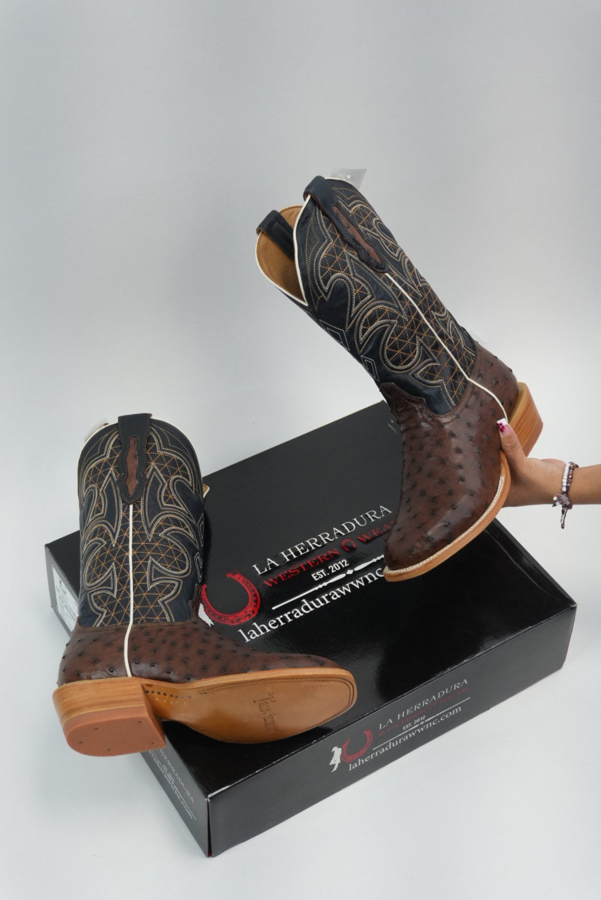 TORO SENTADO MEN AVESTRUZ BRICIATTO KANGO/BILLY CALF NAVY.