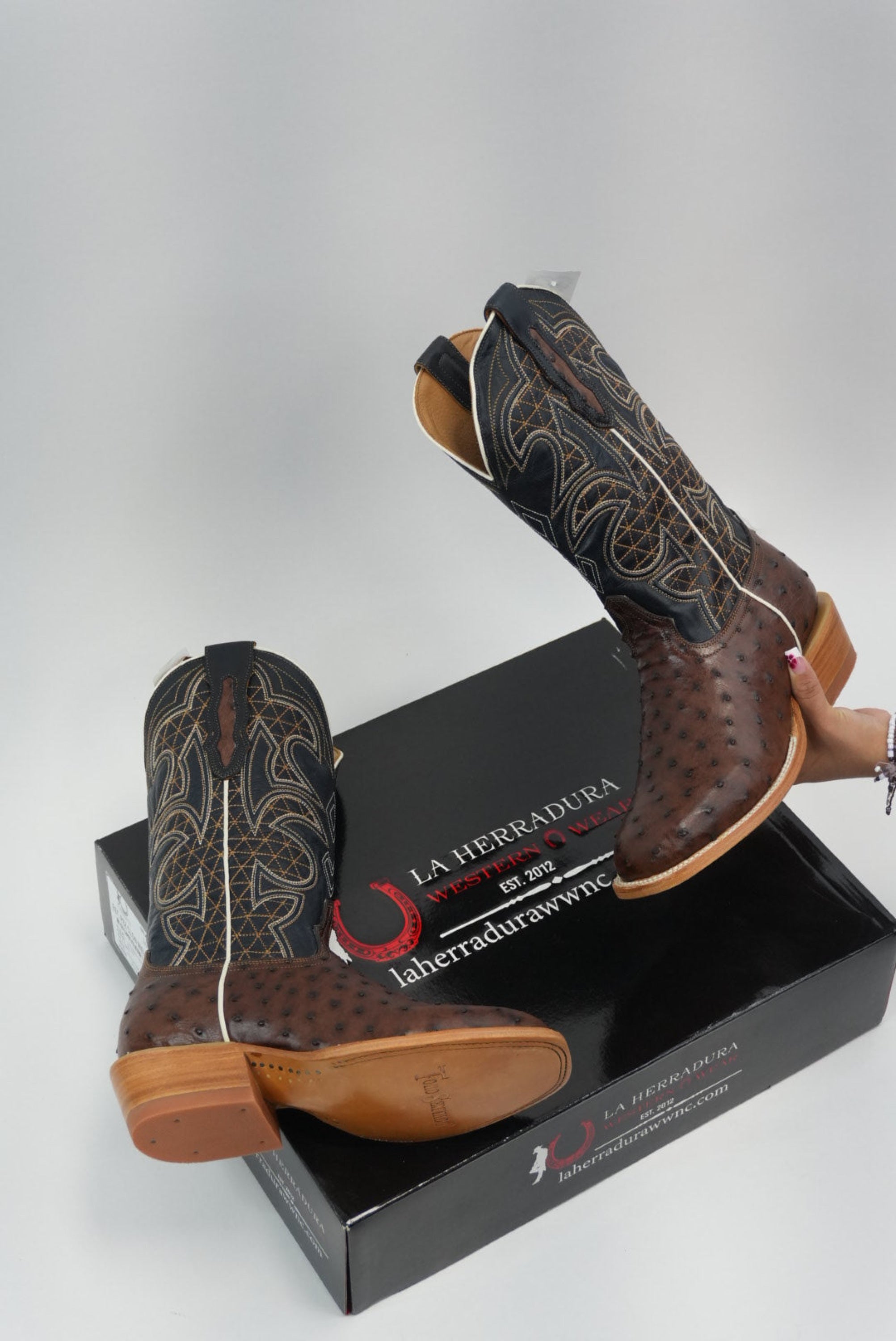 TORO SENTADO MEN AVESTRUZ BRICIATTO KANGO/BILLY CALF NAVY.