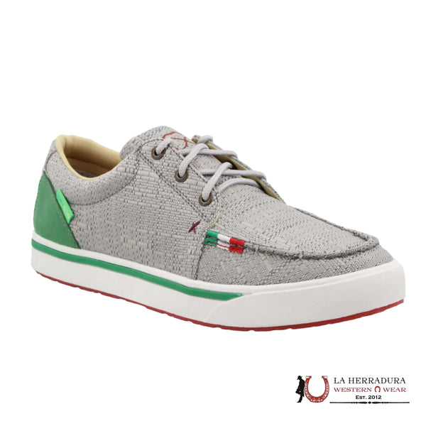 TWISTED X HOOEY KICKS MENS LOGHT GREY & MULTI MCA0054
