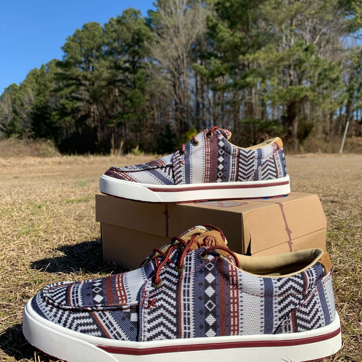 NEW Twisted X Hooey Loper MHYC025 Men Multicolor Lace Up Casual Shoes Size 9.5 M d2f8be31e49217f9d465d04ce1a05a  main image 4