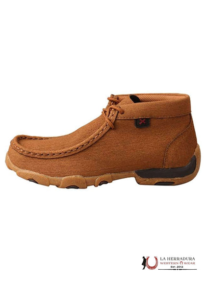 TWISTED X KIDS CHUKKA DRIVING MOC CLAY & CLAY  -YDM0047