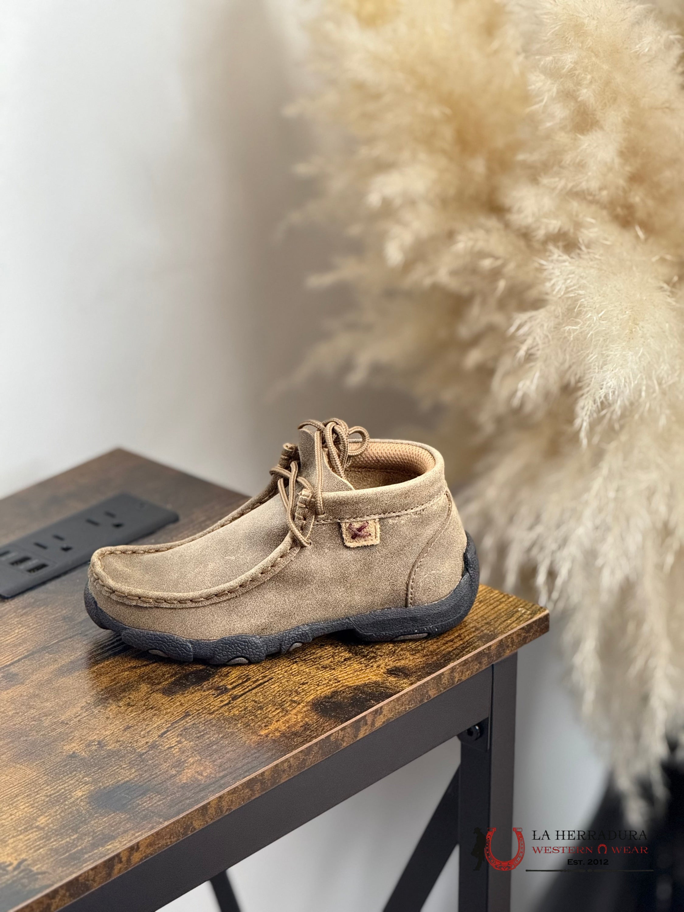 TWISTED X KIDS DRIVING MOCS BOMBER -CDM0001 NIÑOS