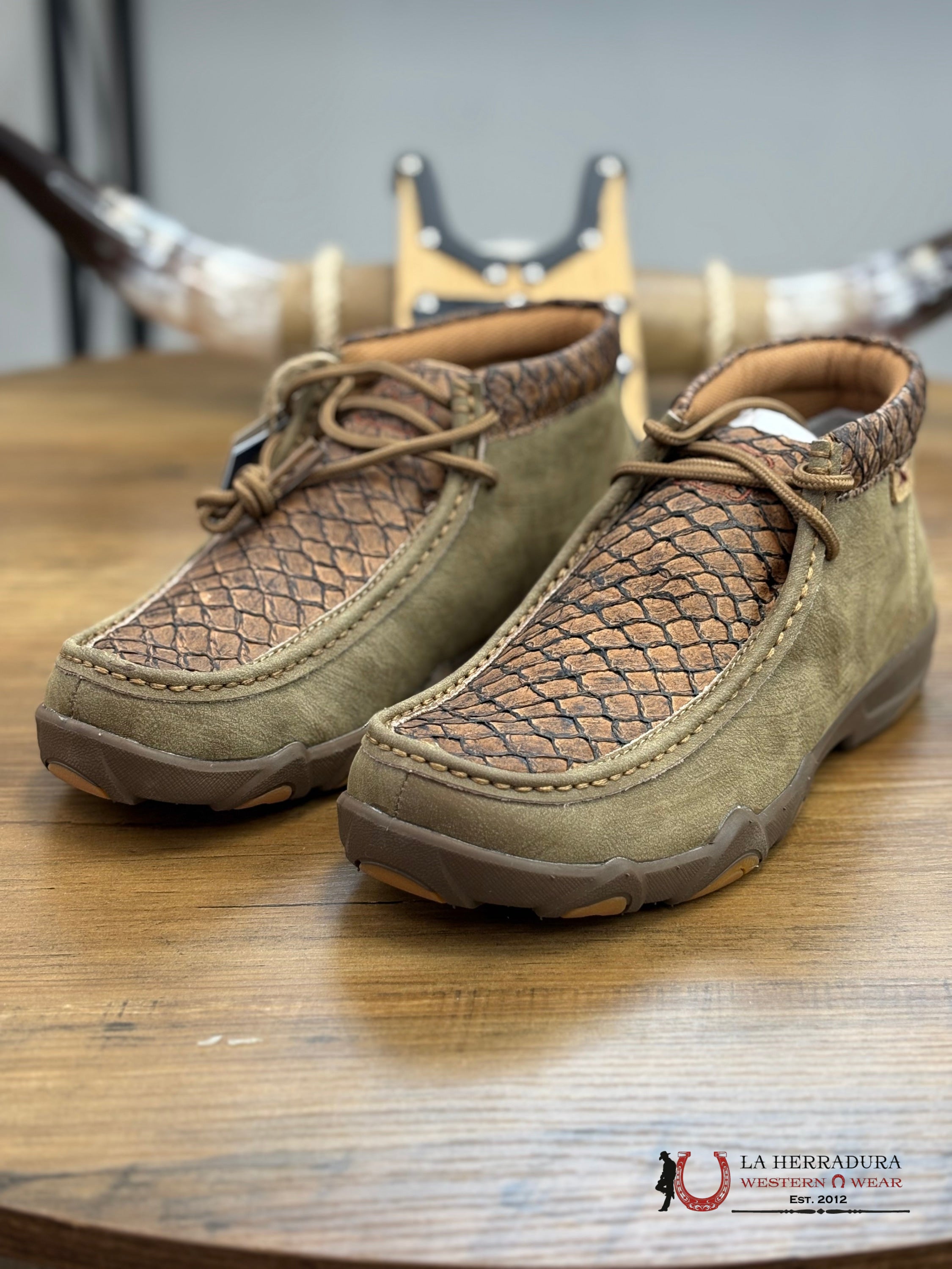 Twisted X Men Dark Tan & Shitake Shoe - MDMU004 ZAPATOS HOMBRES