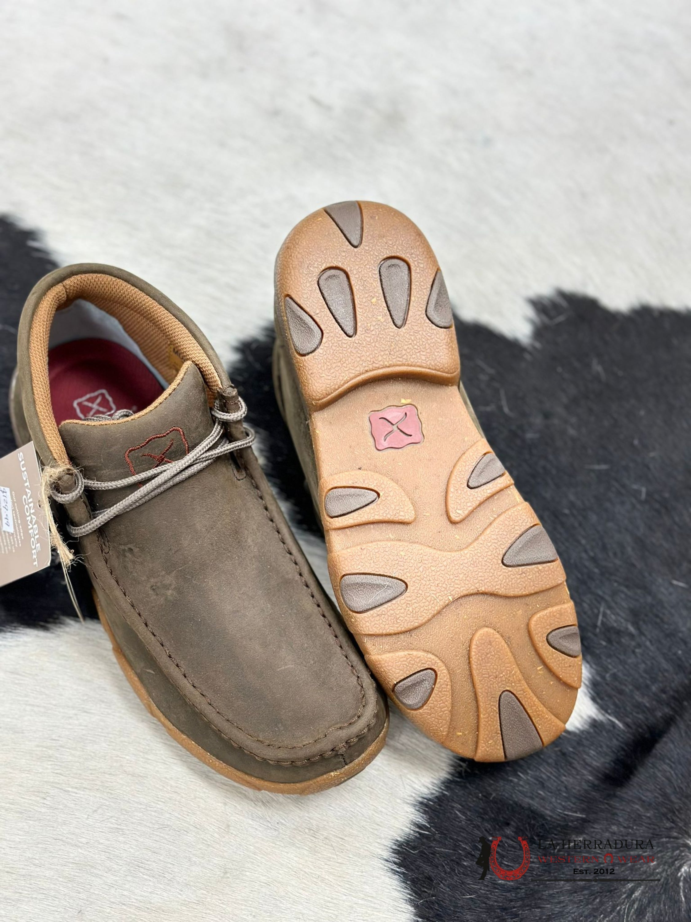 Twisted X Men’s Casual Shoes Chukka Driving Moc Shitake Zapatos Hombres