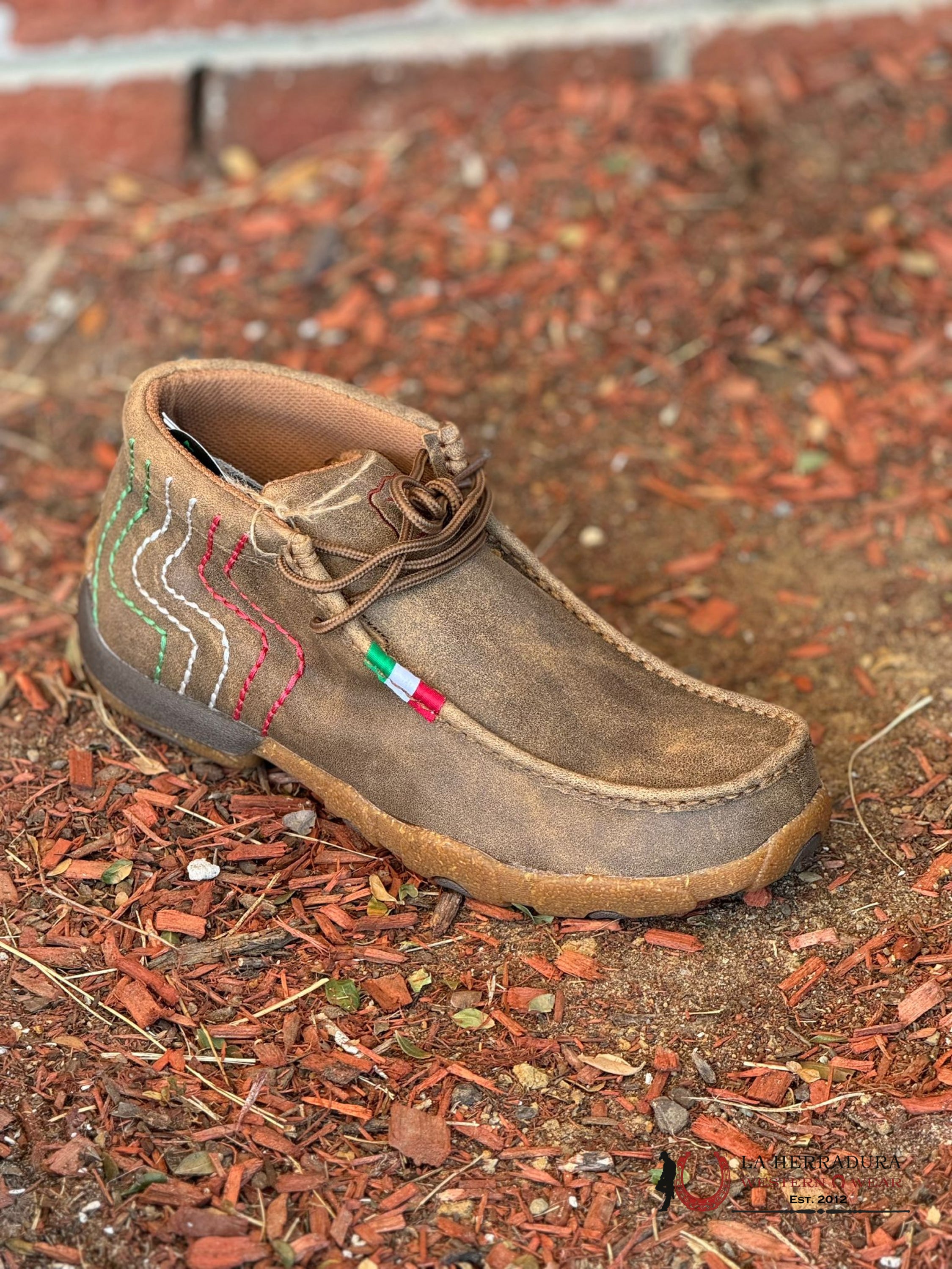 Twisted X Mens Chukka Driving Moc Bomber Mex Casual Shoe Zapatos Hombres