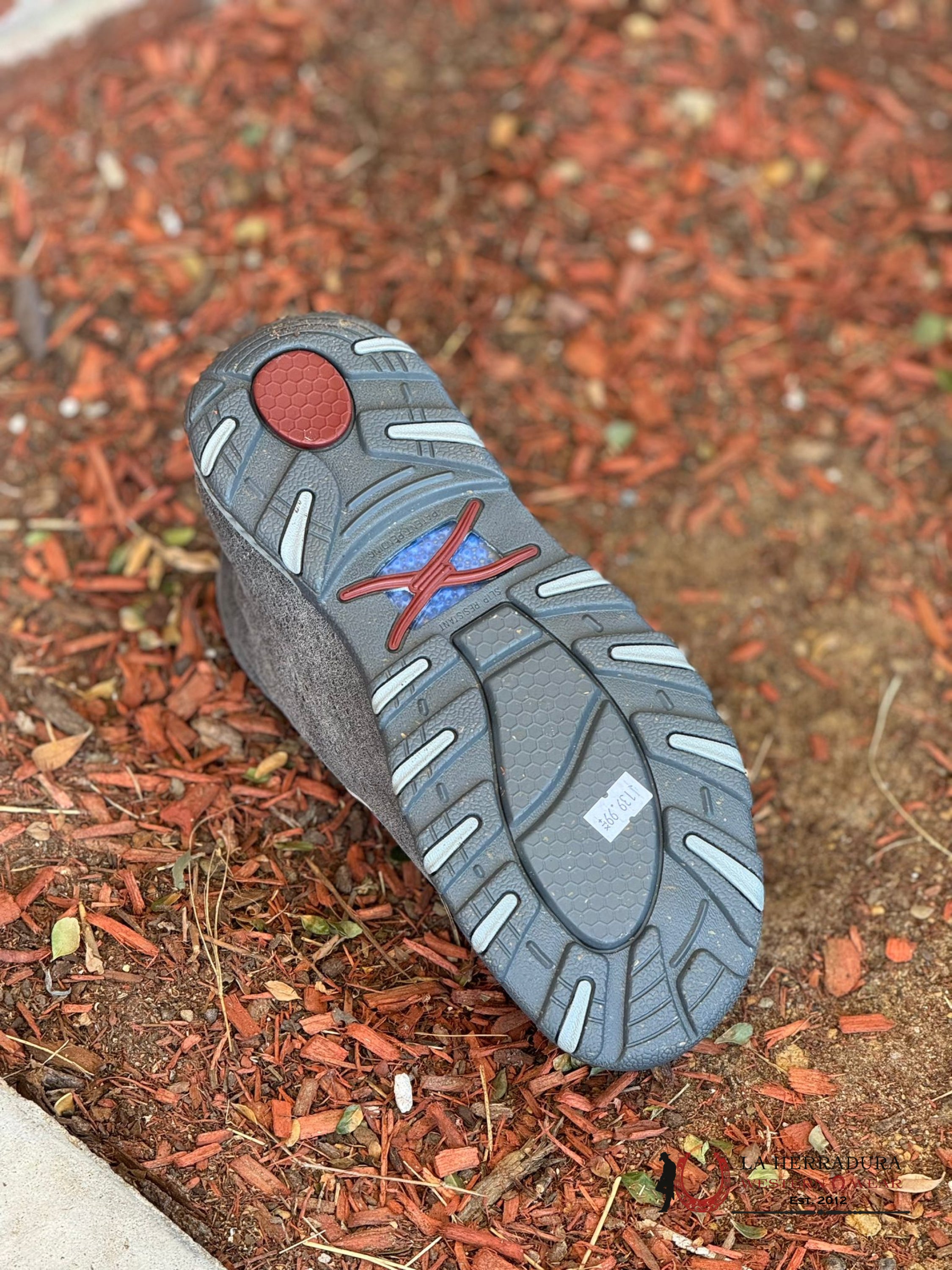 Twisted X Mens Chukka Driving Moc Grey & Elephant Casual Shoes Zapatos Hombres